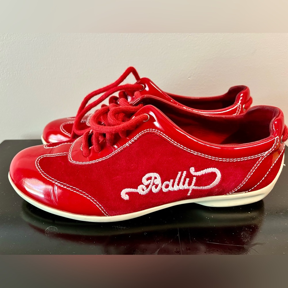 Bally athletic shoes - Size 6.5 - Red